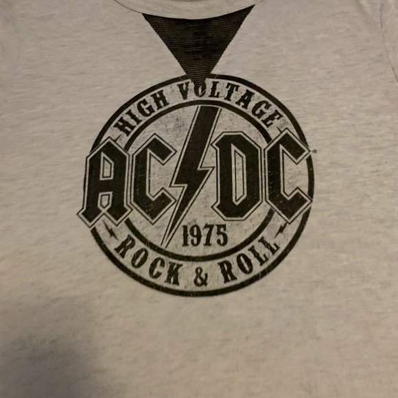 AC/DC women short sleeve top size XXL - Picture 2 of 3
